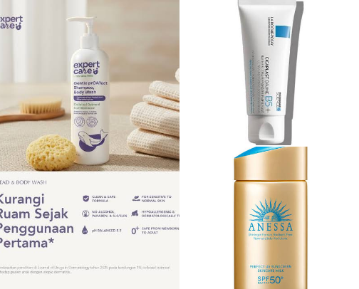My Go-To Skincare Essentials for a Simple Daily Routine cover photo collage