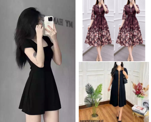 The Low-Effort Daily Dress (Perfect for T-shirt or Casual Shift Dresses) cover photo collage