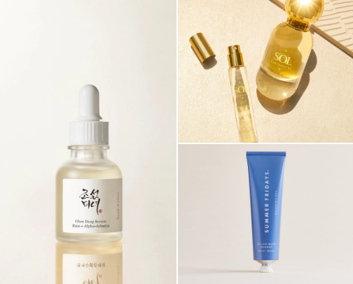 Self Care + Beauty cover photo collage
