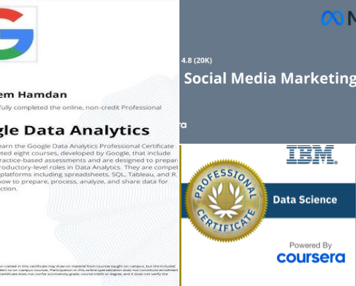 Top Career-Changing Certificates for 2026 cover photo collage