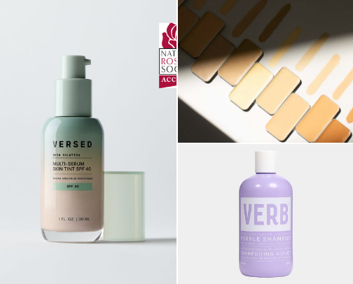 Everyday make up and beauty go-to’s cover photo collage