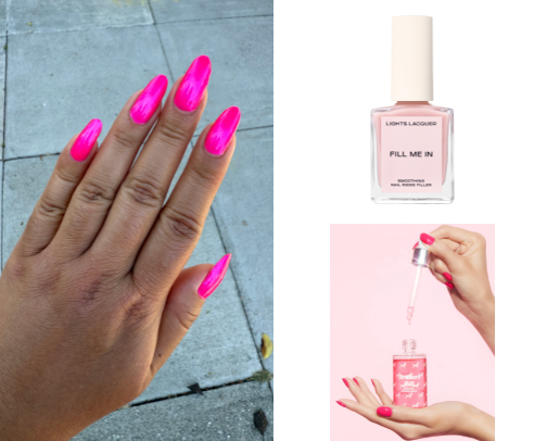 Nail necessities cover photo collage