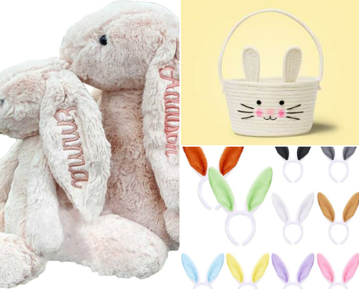 Spring is here! Easter basket ideas cover photo collage