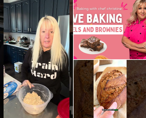 Sourdough & Artisan Bread Recipes From A Professional Baker cover photo collage