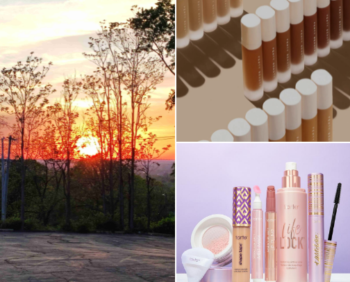 My glow up products✨ cover photo collage