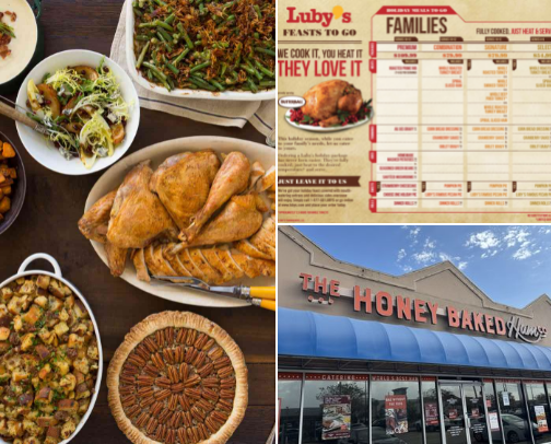 Thanksgiving meals deals cover photo collage