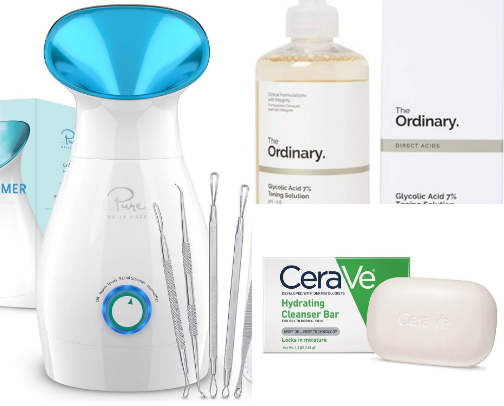 Kwin's beauty & skin care list cover photo collage