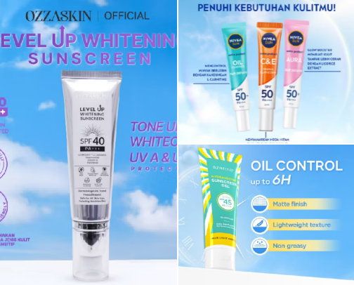 Skincare Recommended cover photo collage