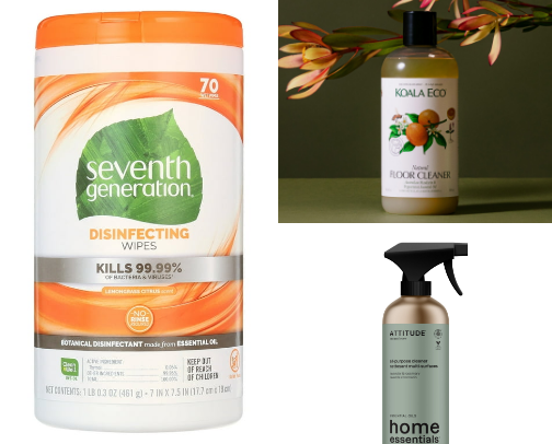 The ✨best✨ nontoxic household essentials cover photo collage