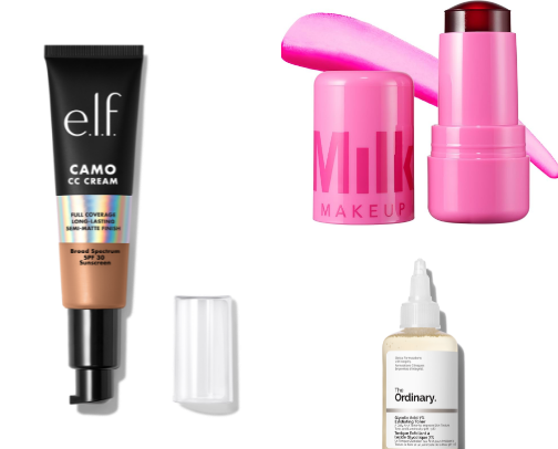 Beauty favorites I’m loving right now 💗 cover photo collage