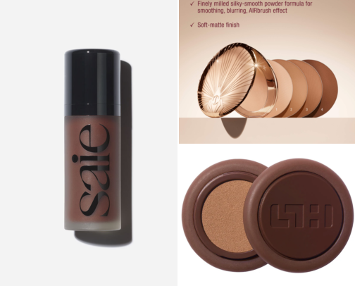 Full Glam Makeup cover photo collage
