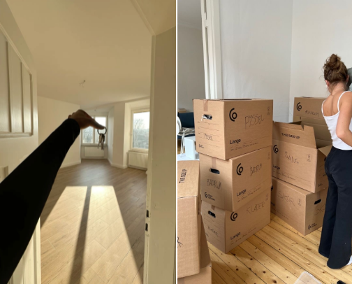 Moving Out Essentials - Dorm, Apartment, House cover photo collage