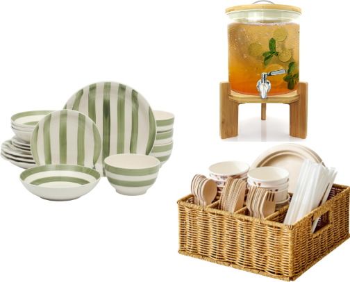 Amazon Finds for Hosting the Perfect Summer Party cover photo collage