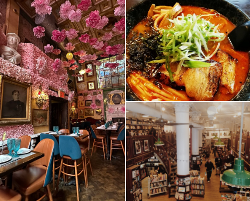 The Best Hidden Gems in NYC (food, books, & personal care) cover photo collage