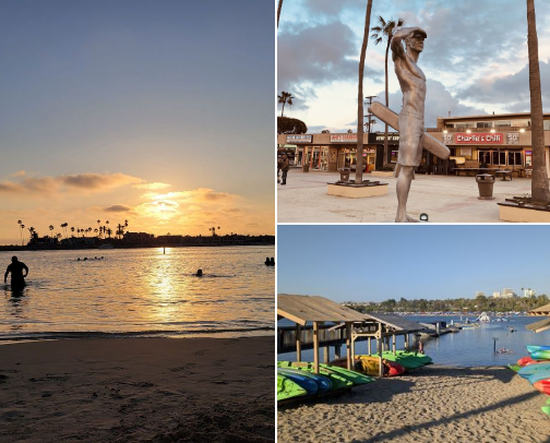 Newport Beach With a Dog: Every Beach, Trail, and Patio We Actually Keep Coming Back To cover photo collage