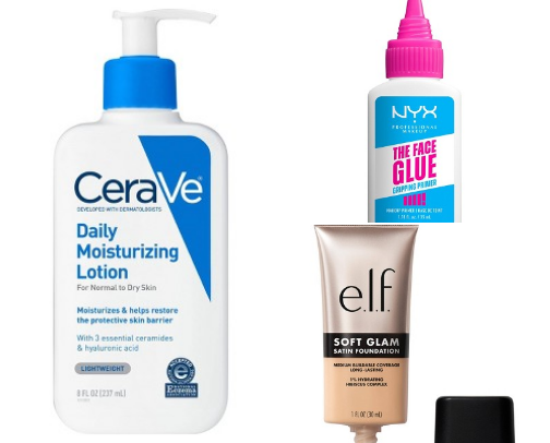 Hot Girl, Humidity-Proof Makeup cover photo collage