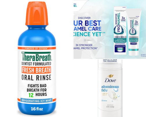 Hygiene must haves cover photo collage