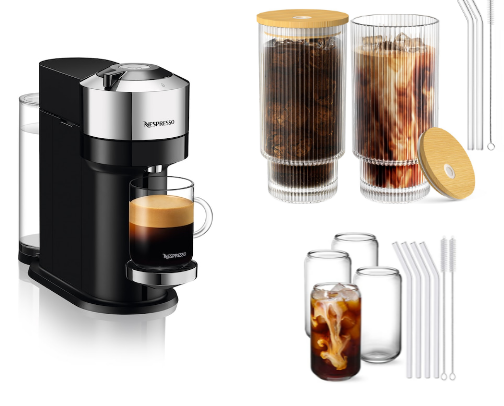 Iced coffee must haves! cover photo collage
