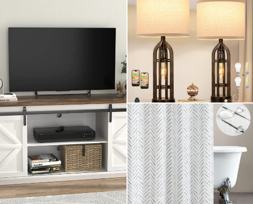 home essentials cover photo collage