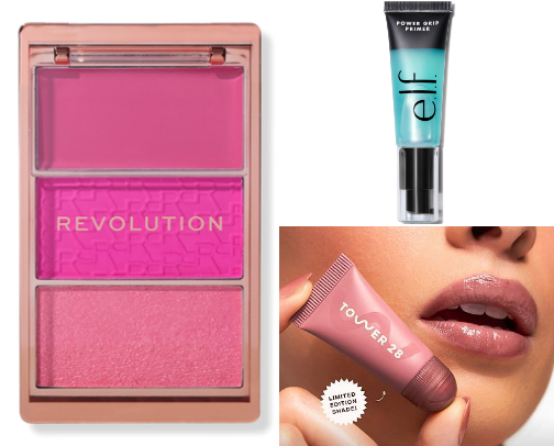 Holy grail drugstore makeup products 💄 cover photo collage