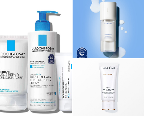 Winter-Proof Skincare Products ❄️ cover photo collage