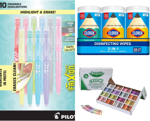 Back to school must have lists! cover photo collage