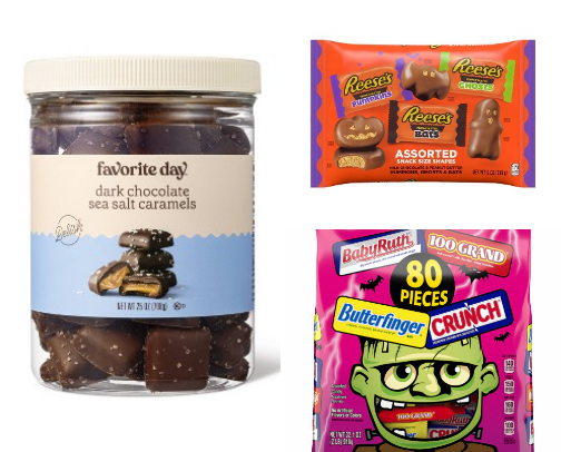 Halloween Candies $10+ cover photo collage