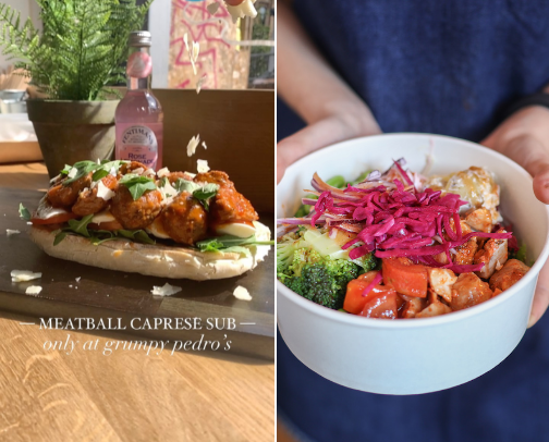 Best Lunch spots in Glasgow🥗 cover photo collage