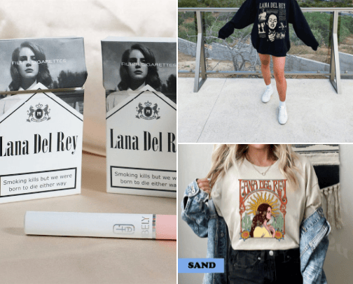 Merch cover photo collage