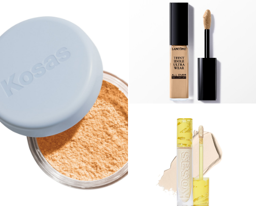 clean makeup cover photo collage