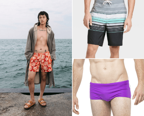 Men bathers - Simple. Clean. Masculine. cover photo collage