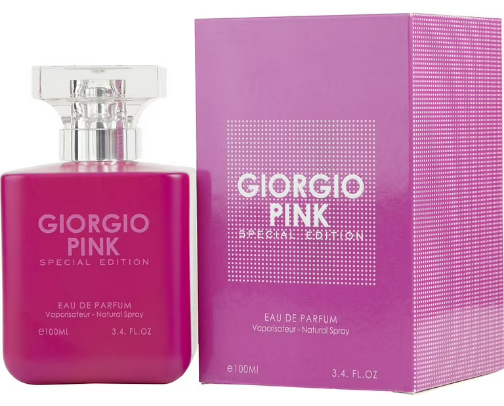 Giorgio pink cover photo collage