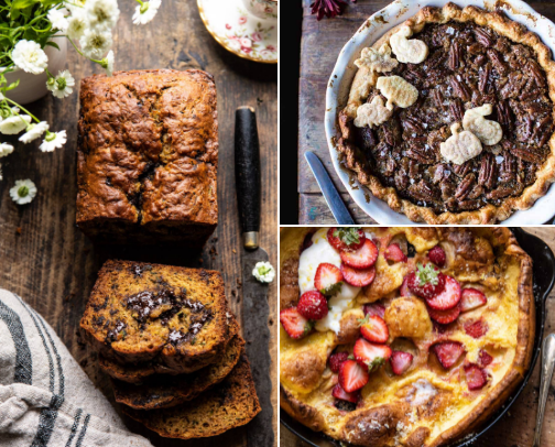 Half Baked Harvest Baking Recipes I Love cover photo collage