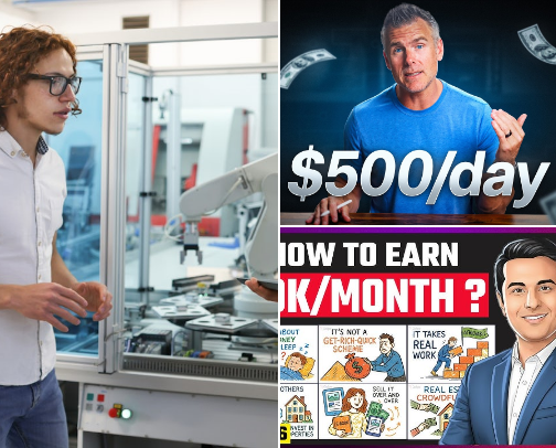 Make money using AI cover photo collage
