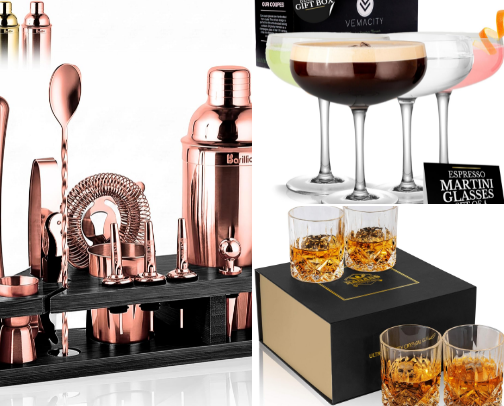 Home Bar Essentials: Everything You Need to Mix Like a Pro cover photo collage