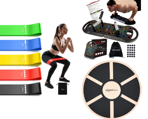 Fitness Gear Products that keep me in shape! cover photo collage