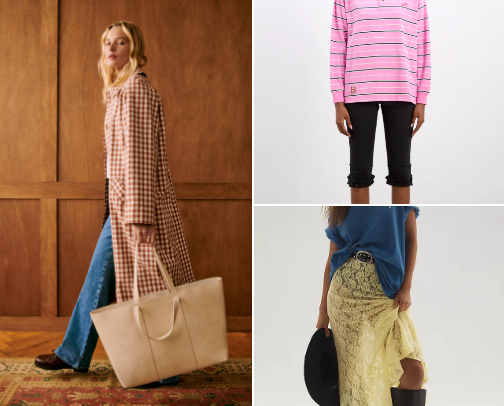 Spring outfits cover photo collage