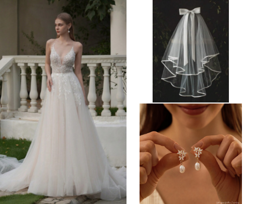 Wedding: All for the beautiful bride to be cover photo collage