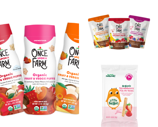 Healthy, Low-Toxin Snacks for Babies and Toddlers: Safe and Simple Ingredients cover photo collage