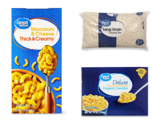 Budget Friendly Foods from Walmart cover photo collage