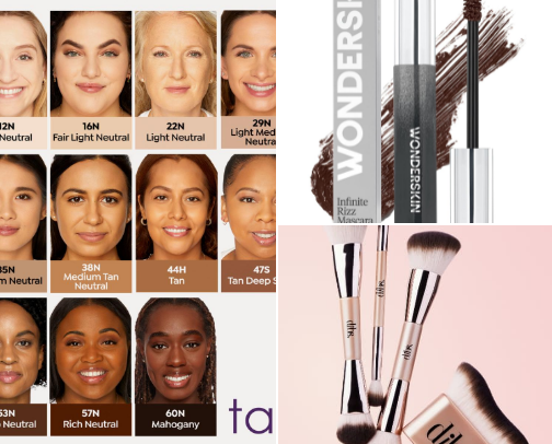 My favorite beauty recs cover photo collage
