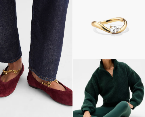 Gift ideas for the mom who loves fashion cover photo collage