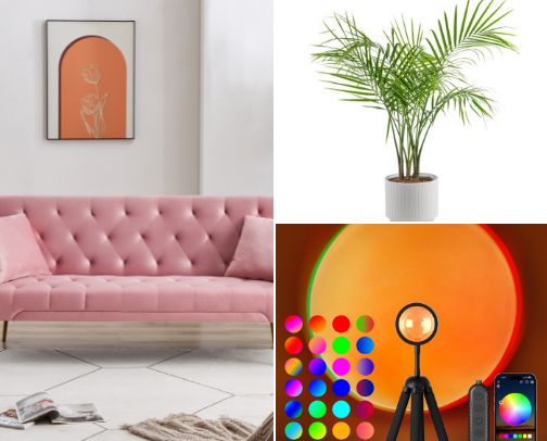 From Sofa to Scented Candles: My Apartment Glow-Up cover photo collage