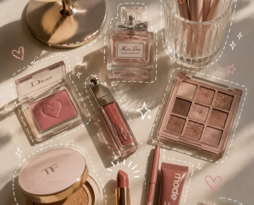 The Internet’s Favorite Makeup Products Right Now cover photo collage