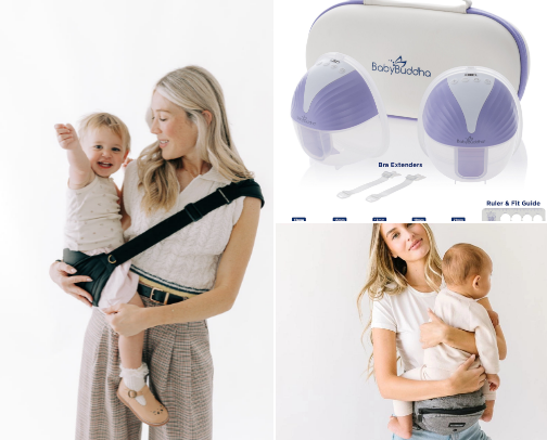 🍼✨ My Favorite Mom + Baby Items I Use Every Day cover photo collage