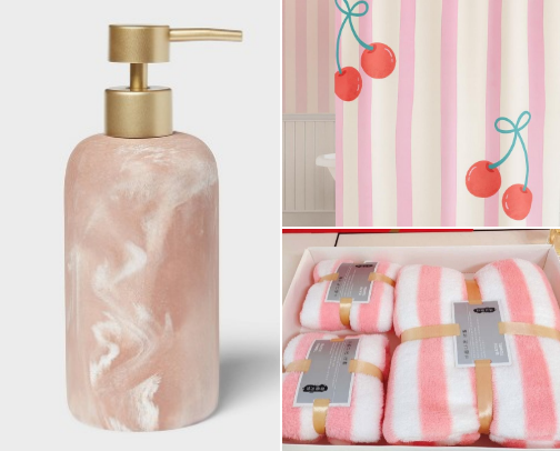 The girly bathroom of your dreams 🎀🫶🏻 cover photo collage