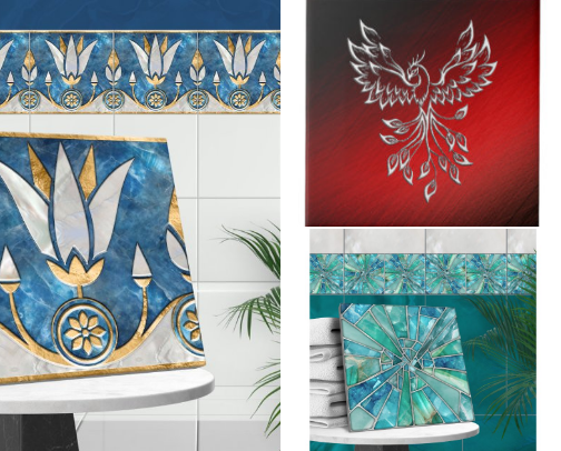 Unique Wall Tiles That will Leave a Personal Mark cover photo collage