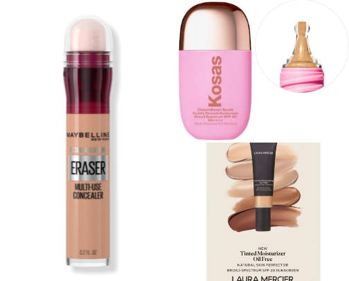who’s looking for makeup recs 👀😉 cover photo collage
