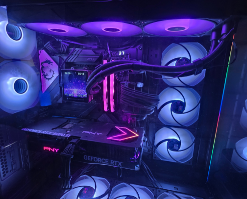 My Gaming PC Build cover photo collage