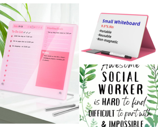 Social Worker Must Haves cover photo collage